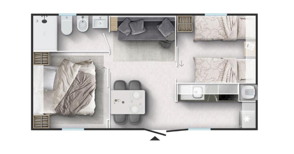 Hotel Park E Mobil Home ซอตโตมารีนา ภายนอก รูปภาพ